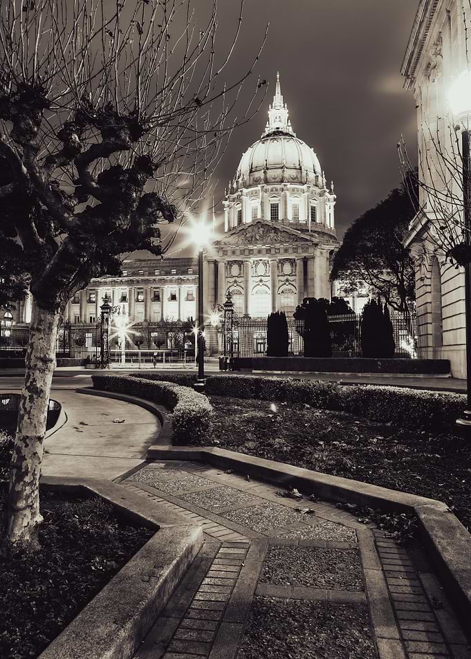 San Francisco City Hall Night