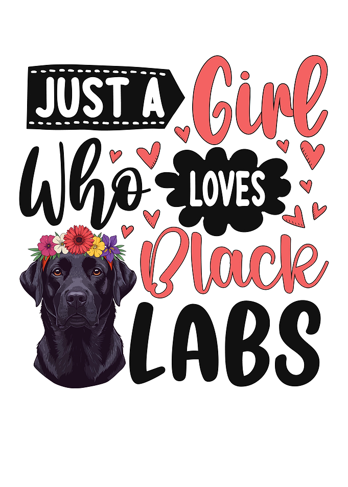 Black Lab Lover Graphic