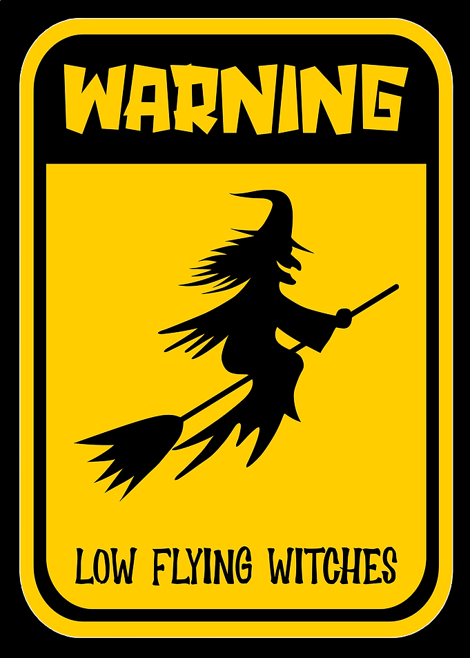 Witch Warning Sign
