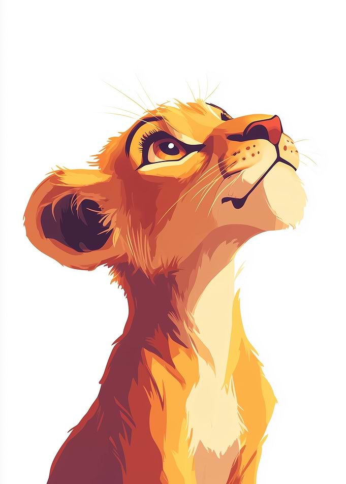 Lion Cub Portrait