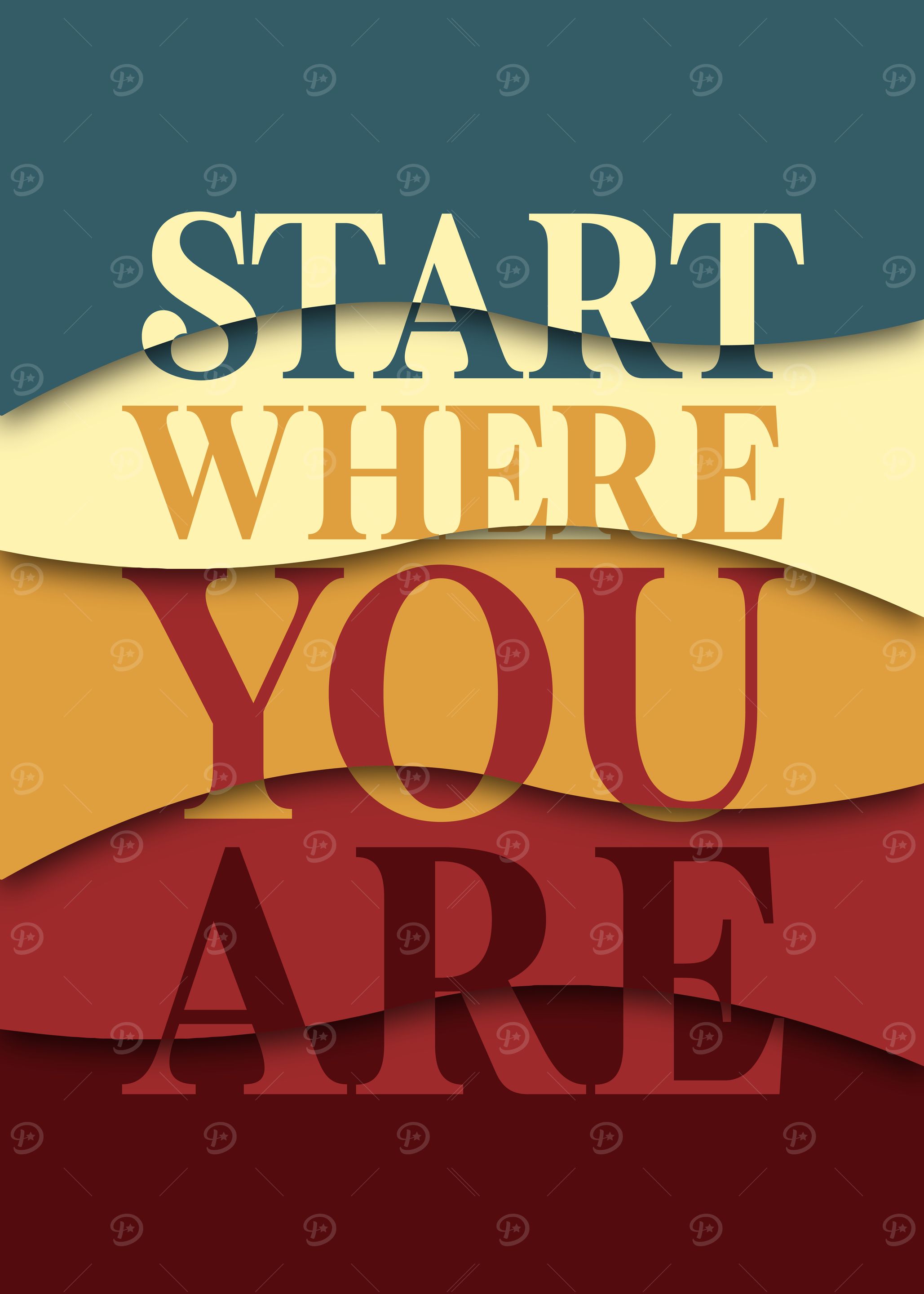 Start Where You Are Poster