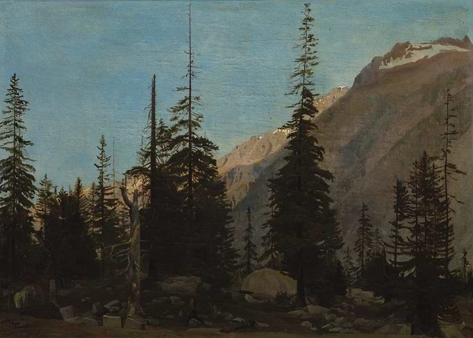 Alpine Landscape: The Handegg, Switzerland