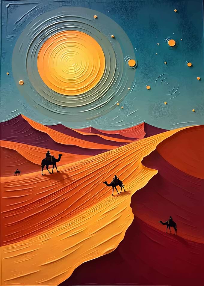 Sahara Desert – Endless Dunes of Gold