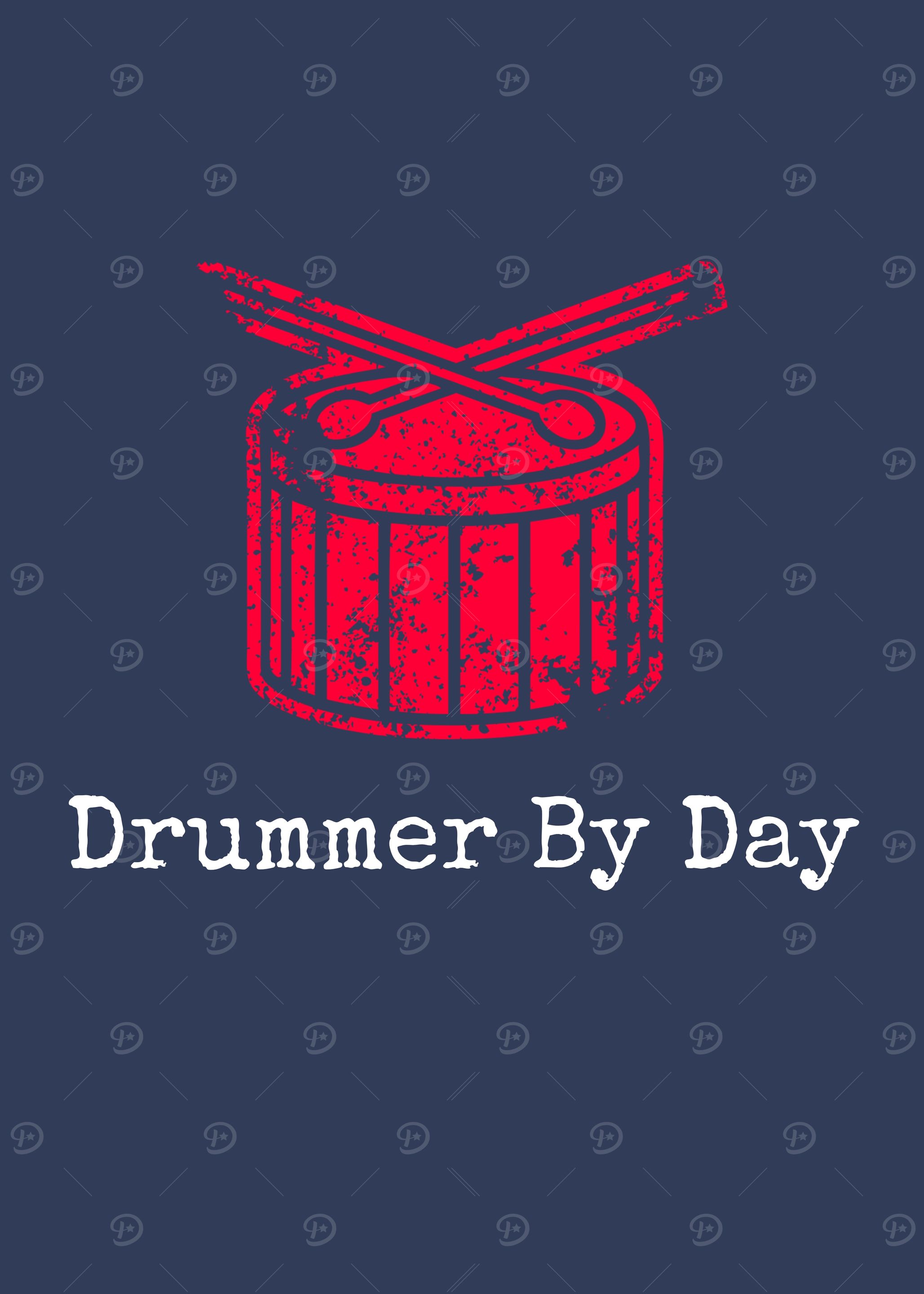 Drummer By Day T-Shirt