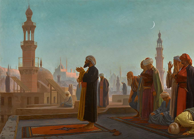 Evening Prayer, Cairo (1865)
