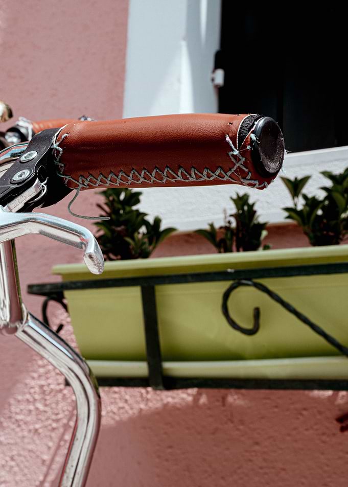 Leather Bicycle Handlebars