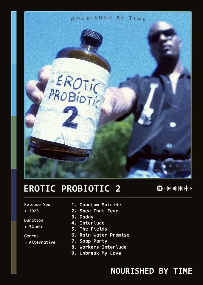Erotic Probiotic 2 (2023) Album by Nourished by Time