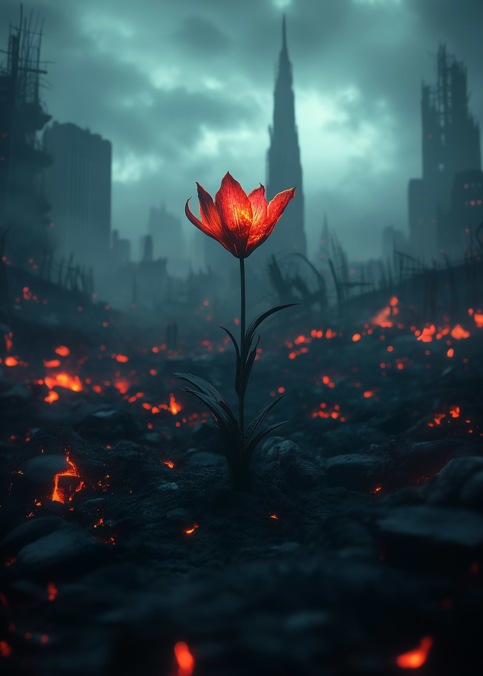 Post-Apocalyptic Flower