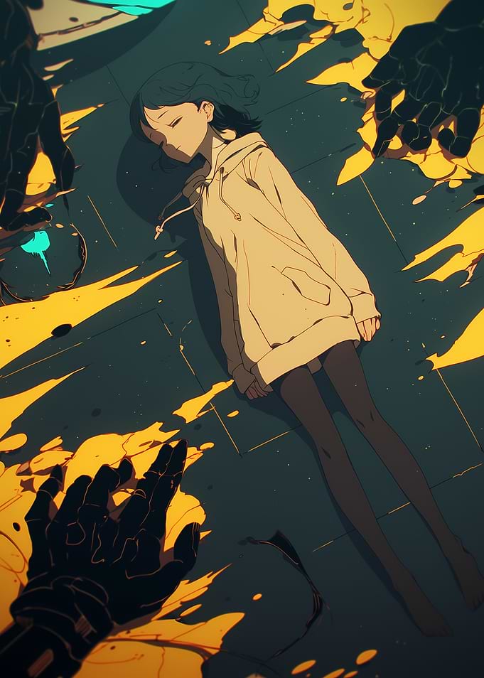 Anime Girl in Distress