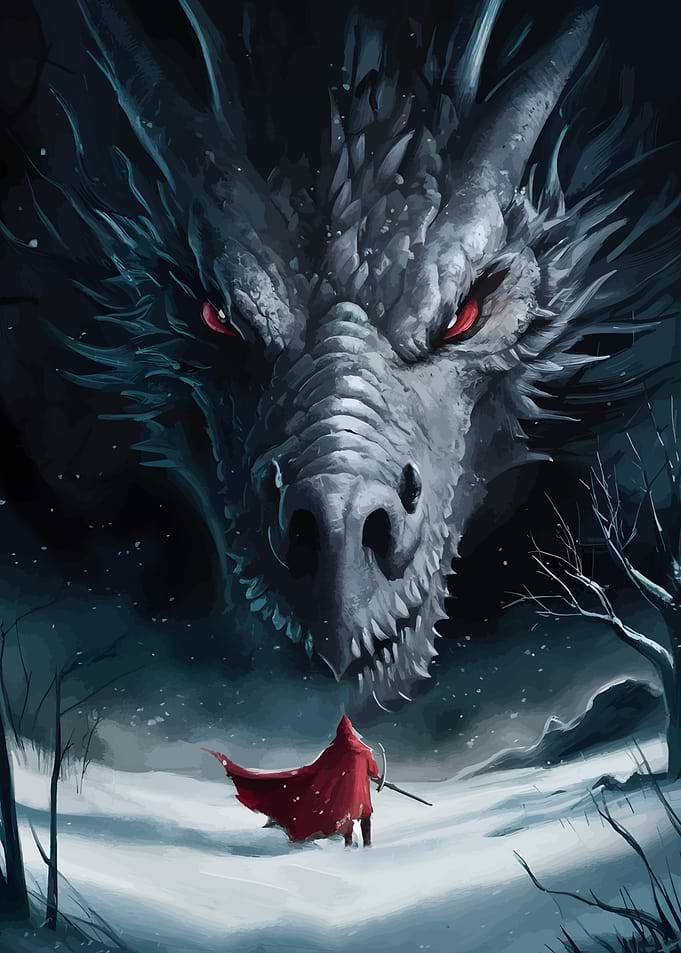 Tairn and Andarna Fourth Wing