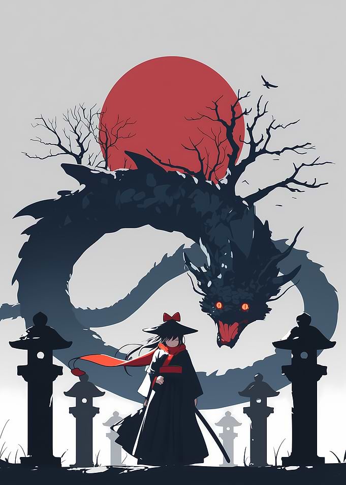 Dragon and Samurai