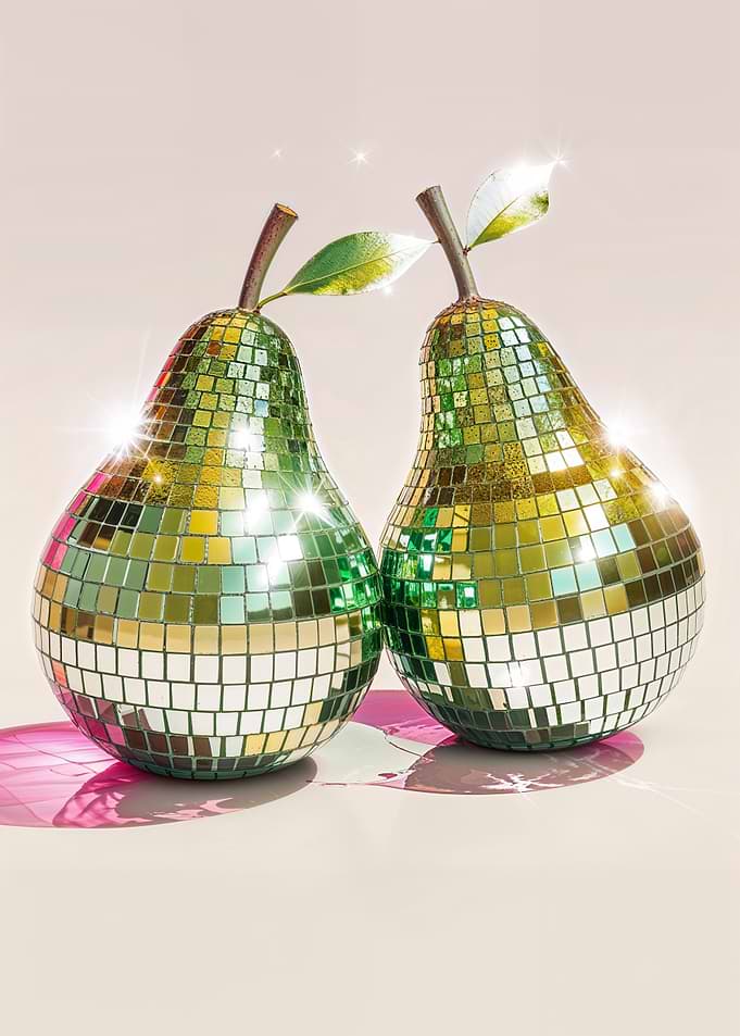 Disco Pear Pair
