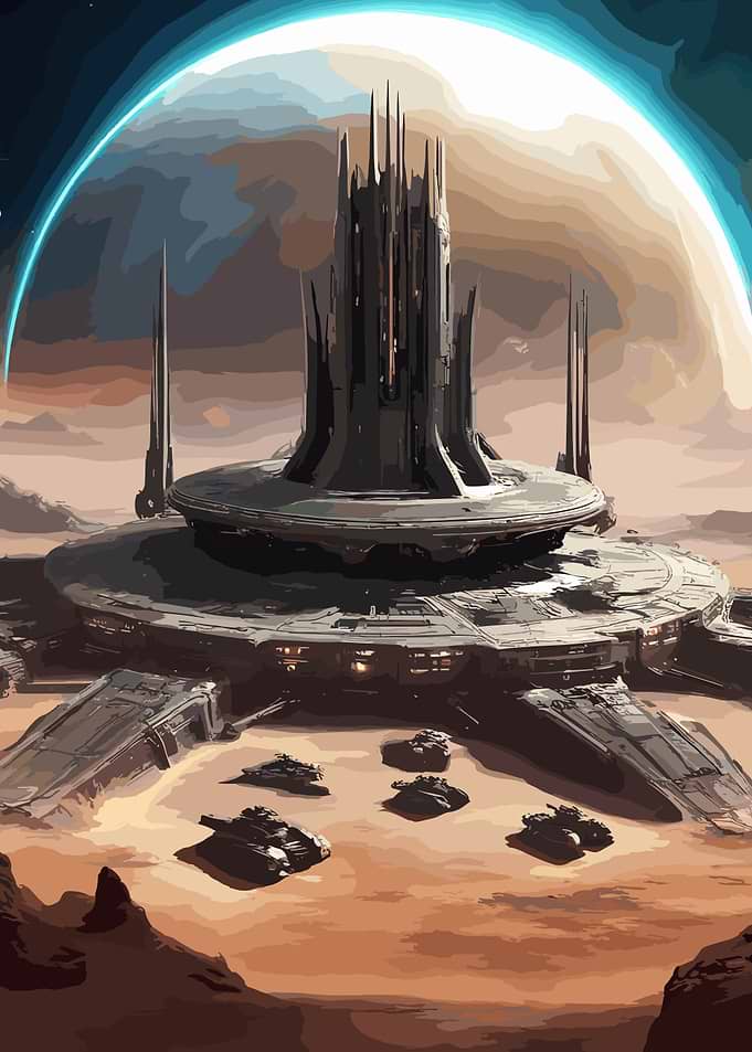 Sci-Fi Space Station