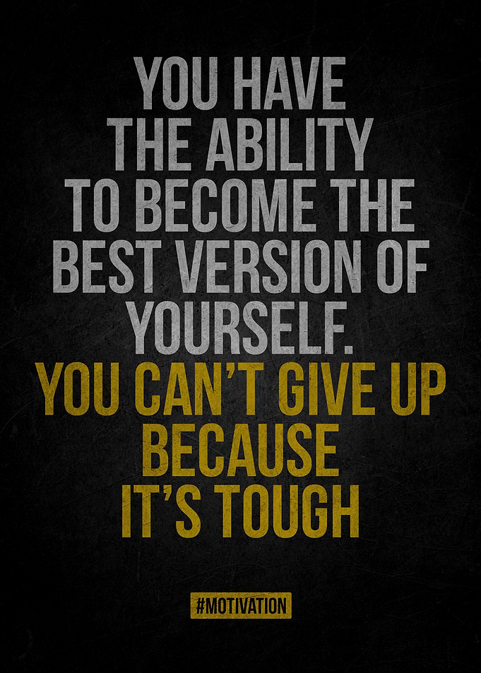 Motivational Quote Poster