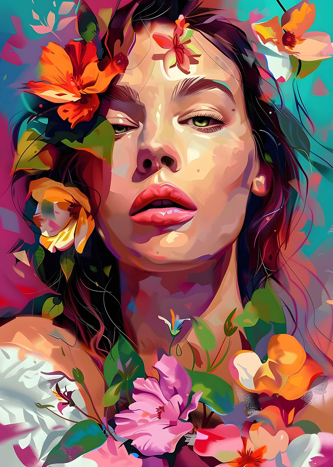 Floral Portrait