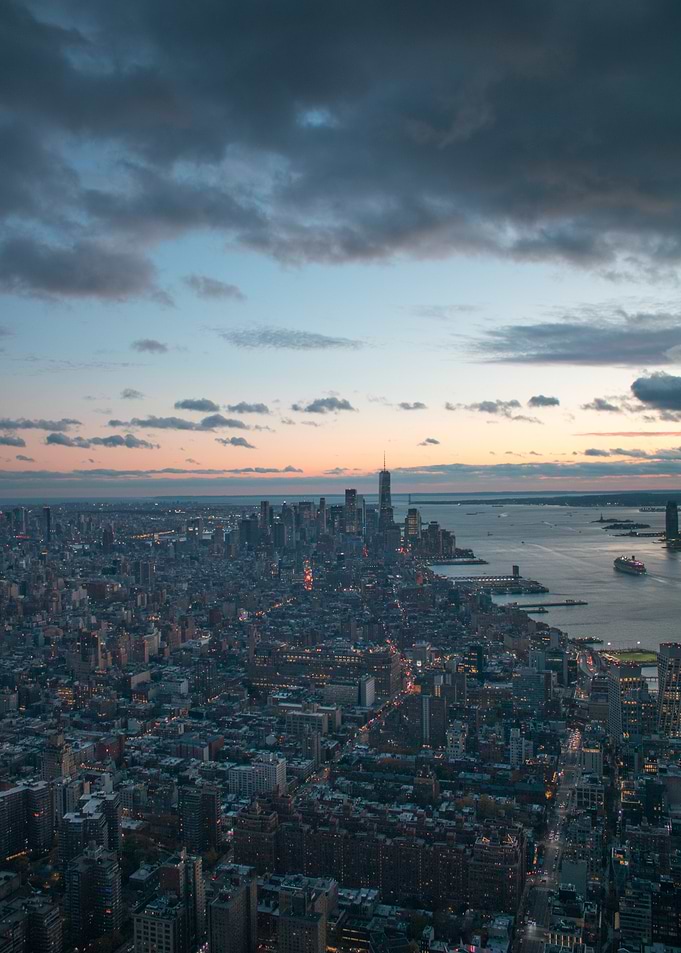 NYC Skyline at Dusk