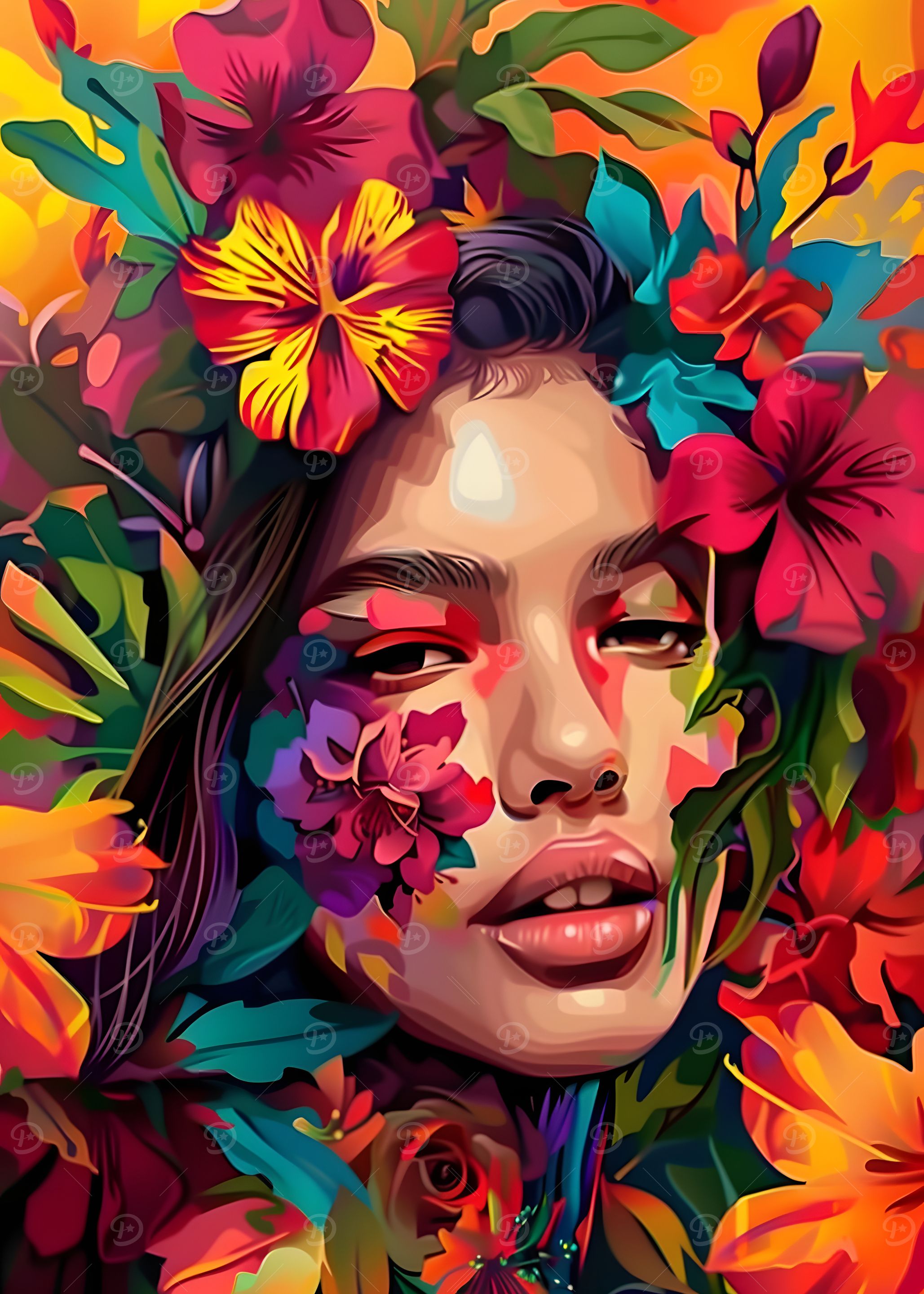 Floral Portrait