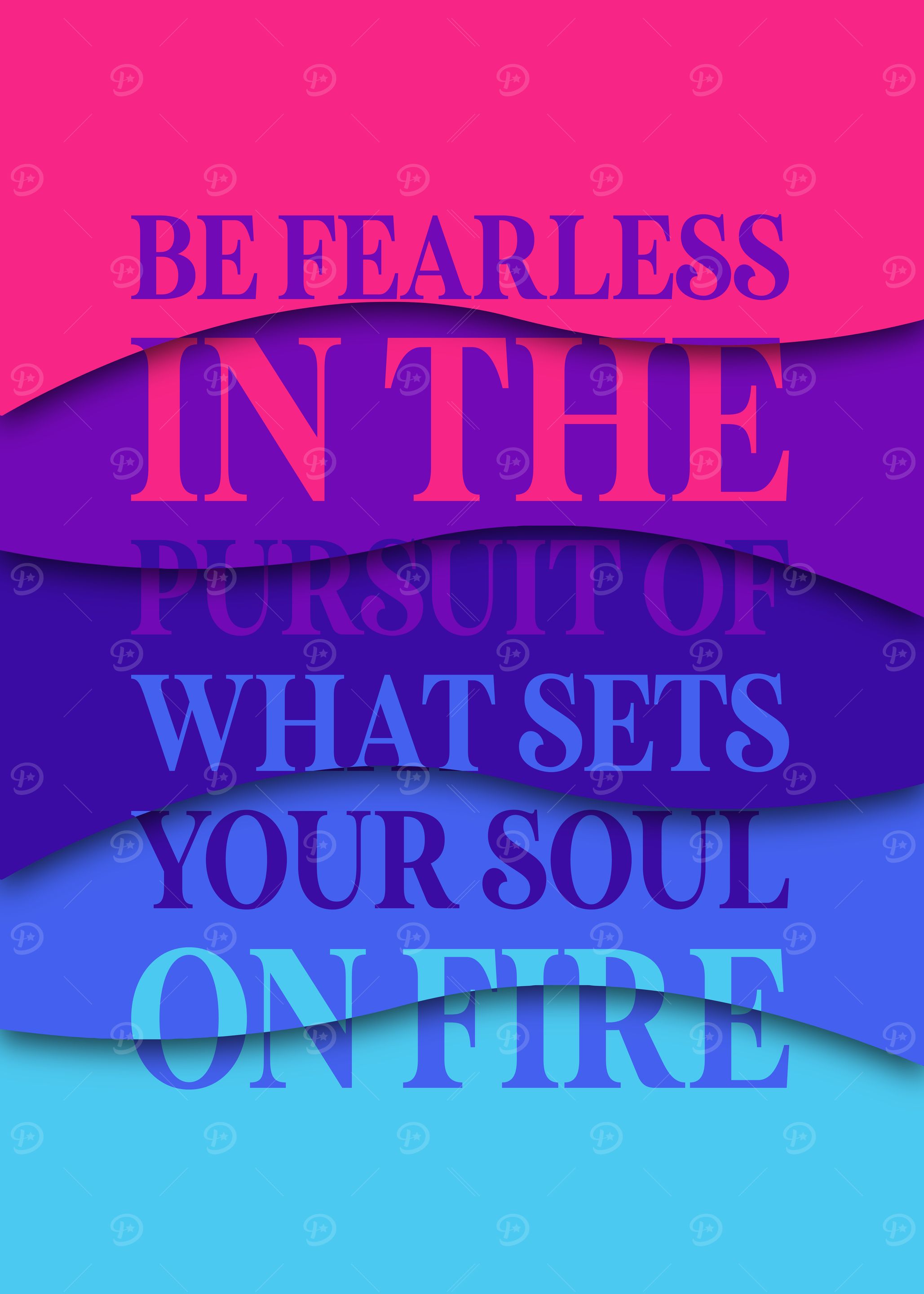 Be Fearless Quote