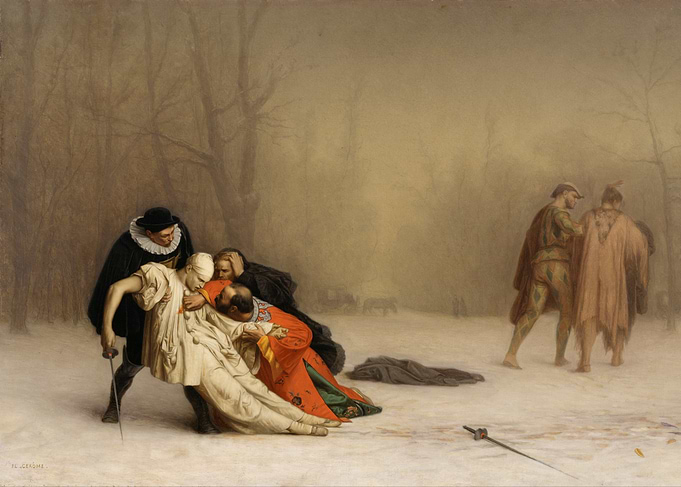 The Duel After the Masquerade (1857)