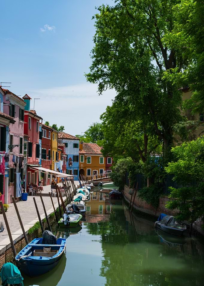 Colorful Canal Houses