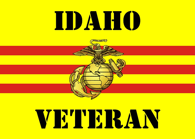 Idaho Veteran Flag