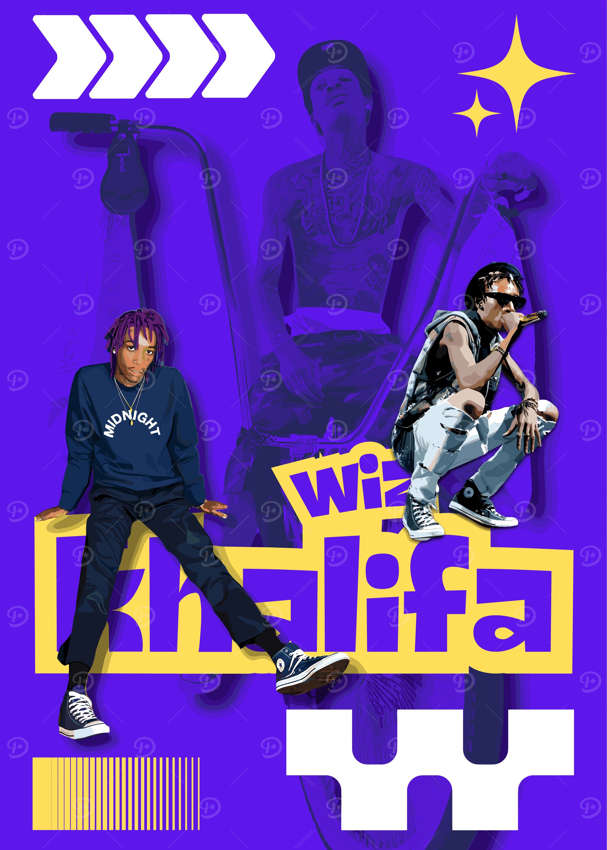 Wiz Khalifa Music Poster
