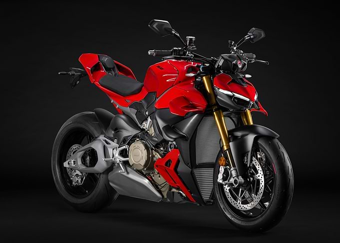 Red Ducati Streetfighter V4