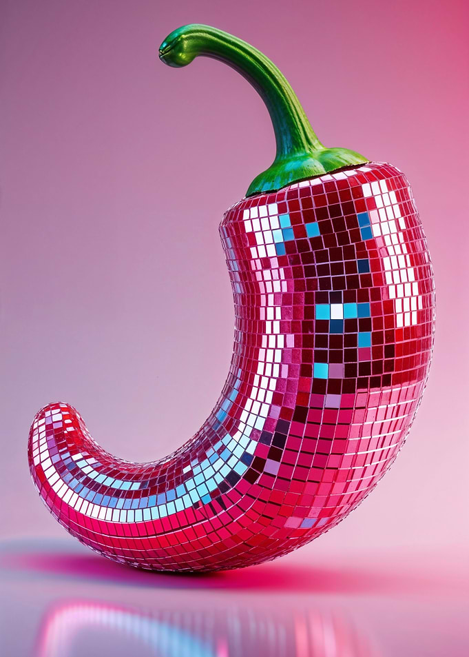 Disco Red Chili Pepper