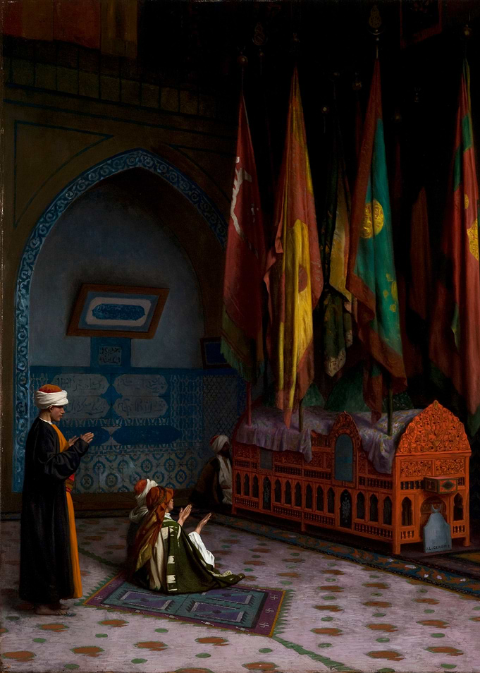 The Sentinel at the Sultan’s Tomb (1880)