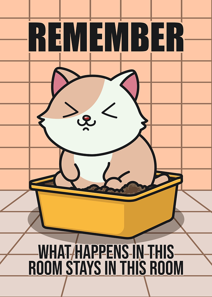 Cat Litter Box Meme