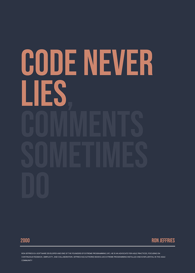 Code Never Lies Quote
