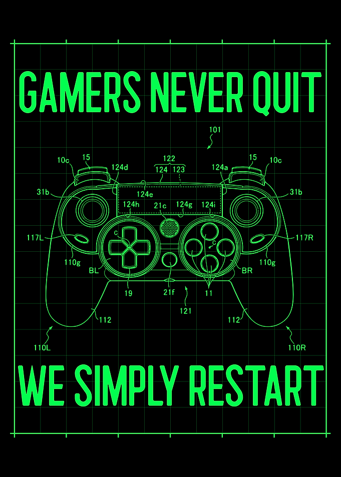 Gamer Restart Quote