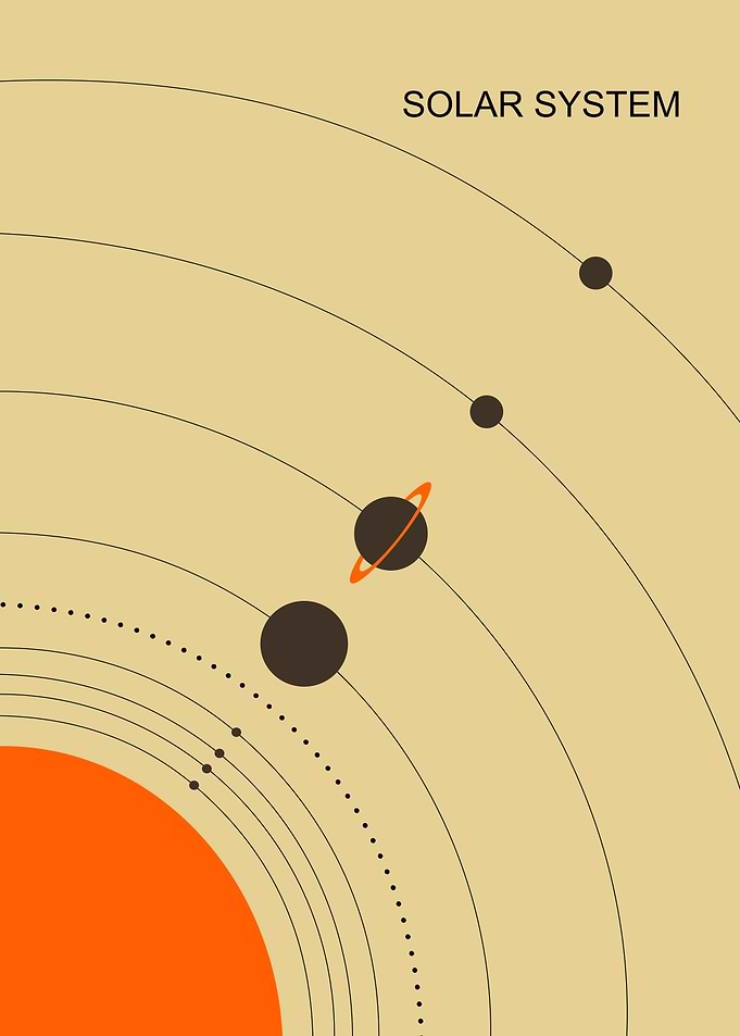 Solar System Illustration