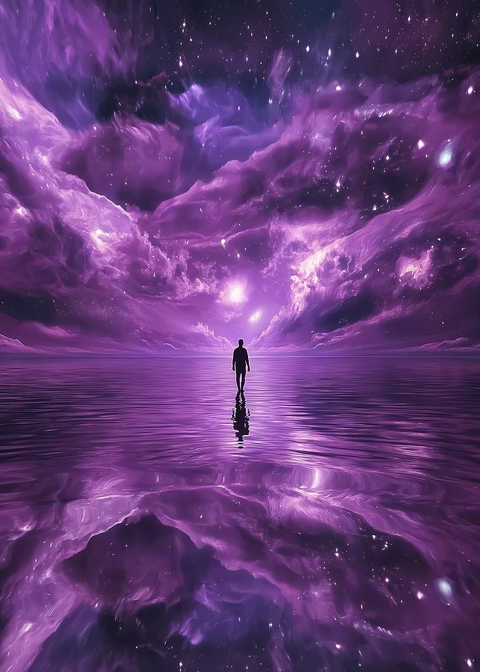 Purple Galaxy Walk