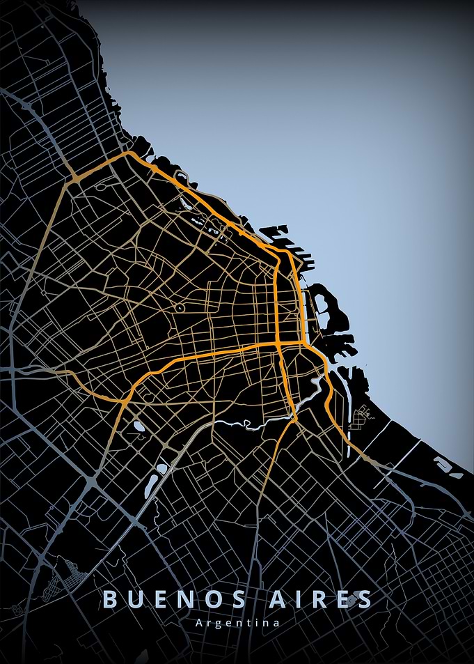 Buenos Aires City Map