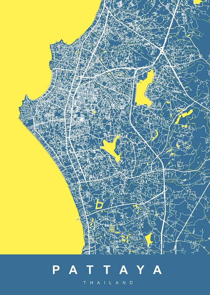 Pattaya City Map