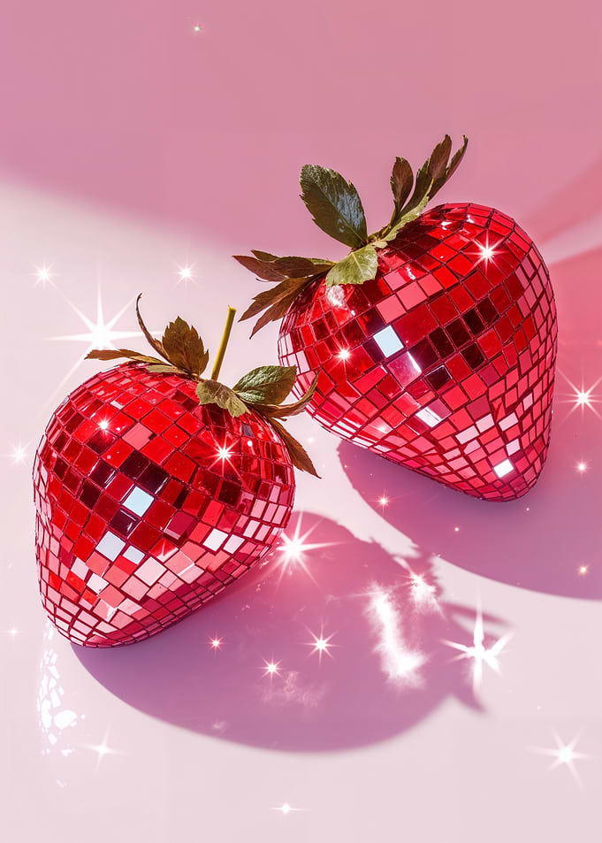 Disco Ball Strawberries