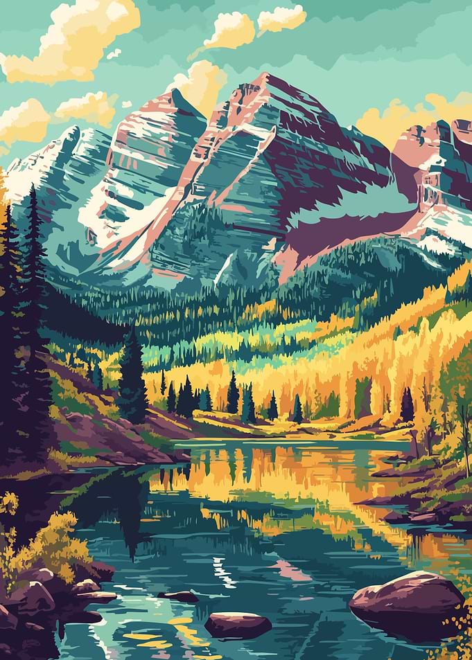 Colorado Mountain Landscape
