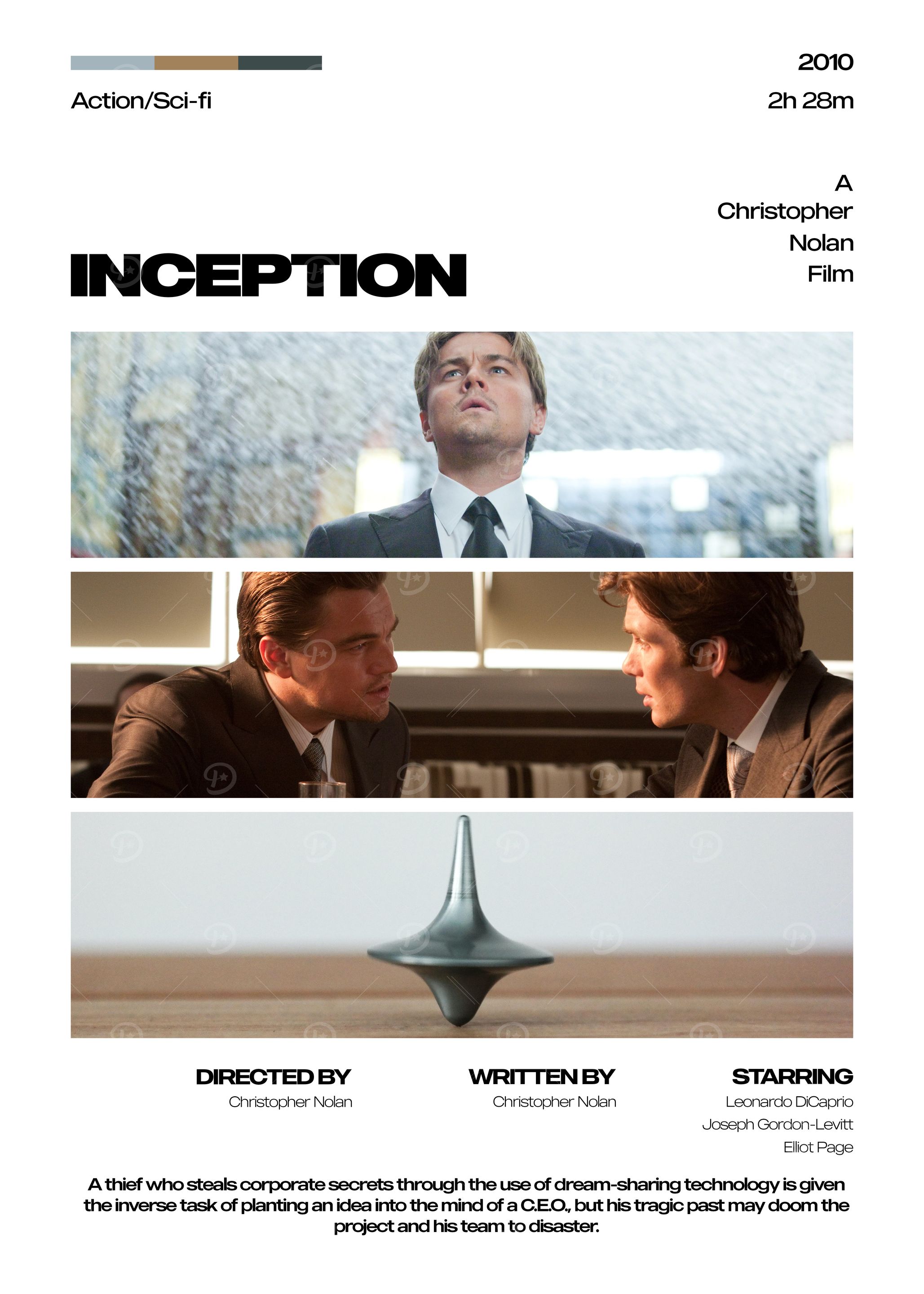 Inception Posters Online - Shop Unique Metal Prints, Pictures
