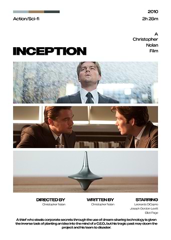 Inception Movie Poster