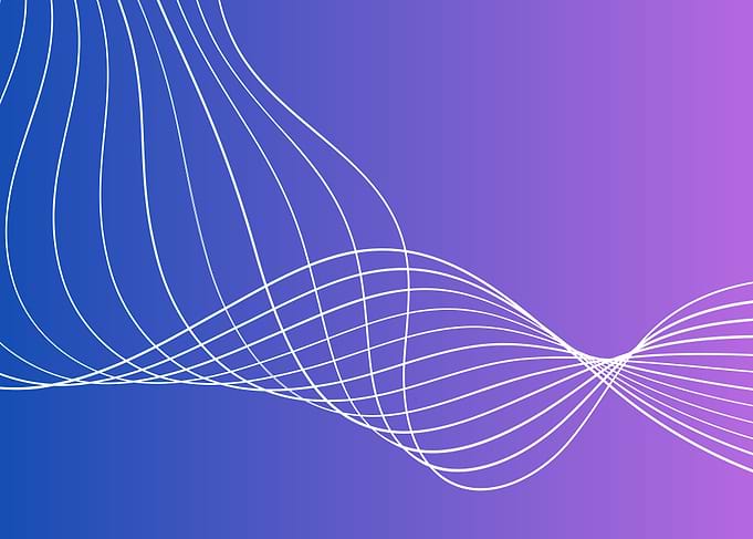 Abstract Wave Lines