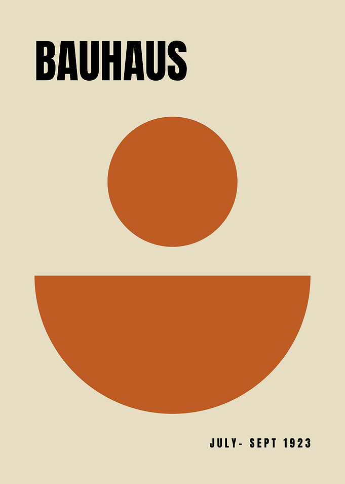 Bauhaus July - Sept 1923