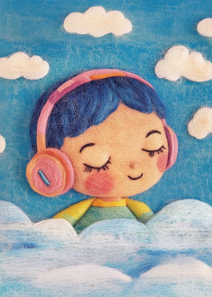 Baby Music Nursery Illustration