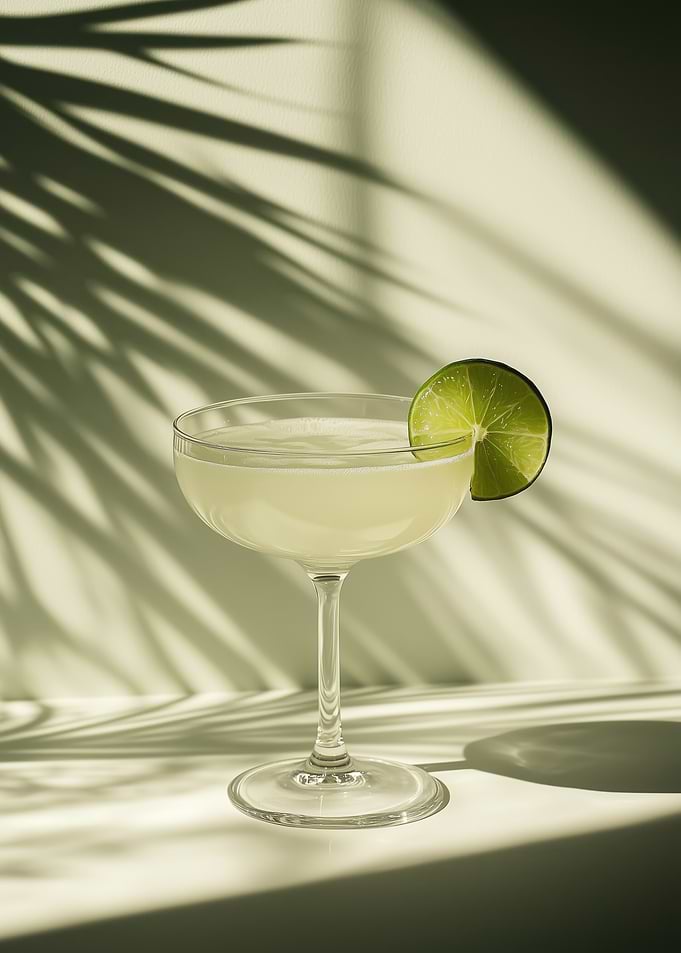 Daiquiri Cocktail with Lime