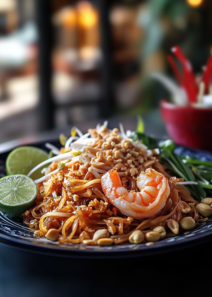 Pad Thai with Shrimp