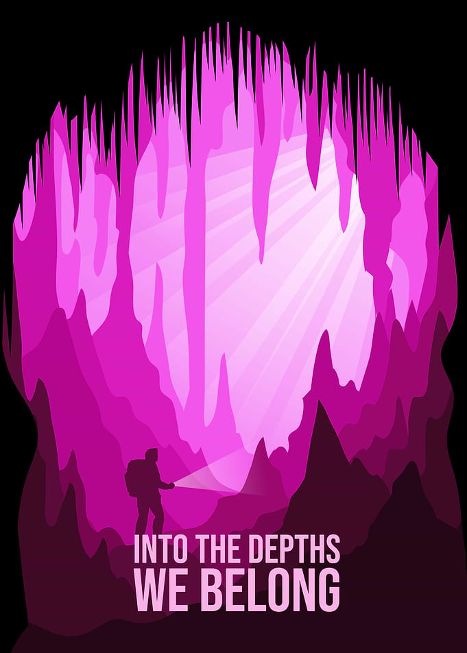 Cave Exploration. Into the Depths We Belong