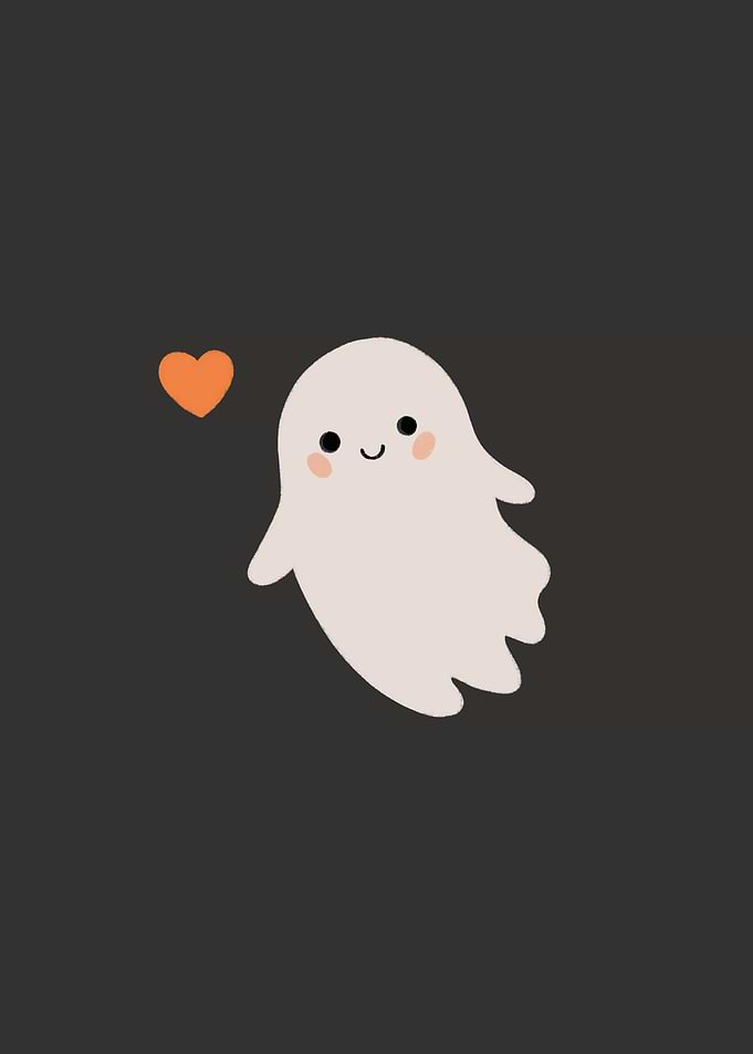 Cute Ghost Illustration