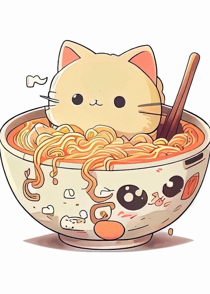 Cute Cat Ramen