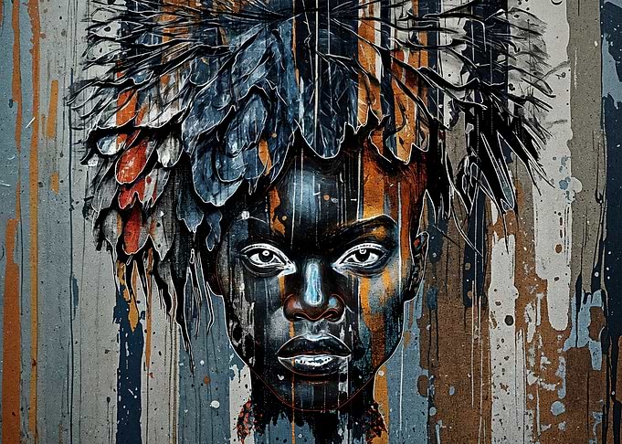 Abstract Portrait of a Woman