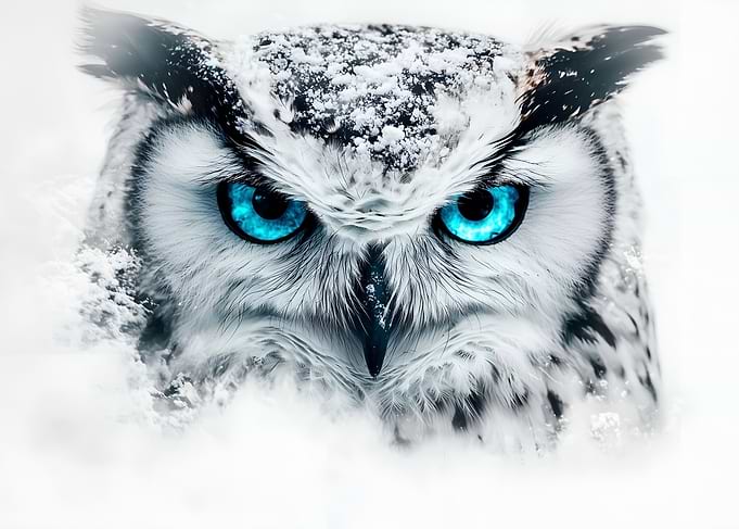 Snowy Owl Close-Up